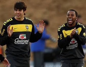 kaka e robinho