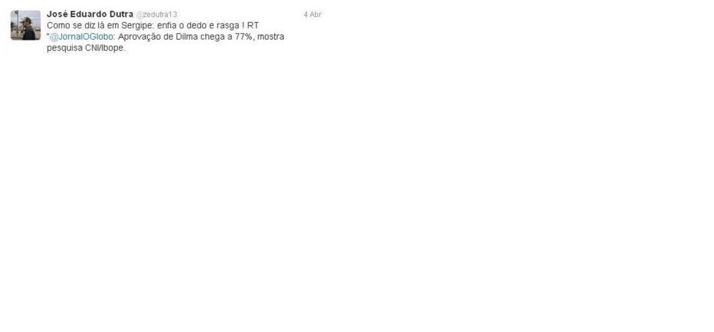 Graça, o valor da corrupção e aquele tuíte do “enfia o dedo e rasga”