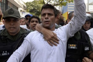 L&oacute;pez: preso desde fevereiro de 2014