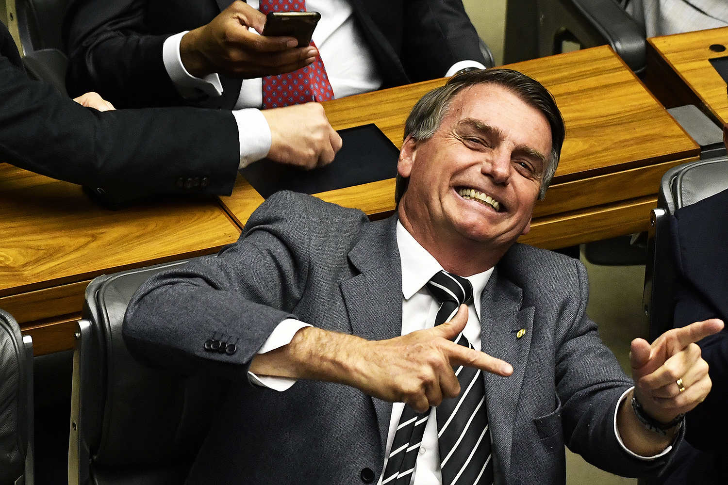 O deputado Jair Bolsonaro