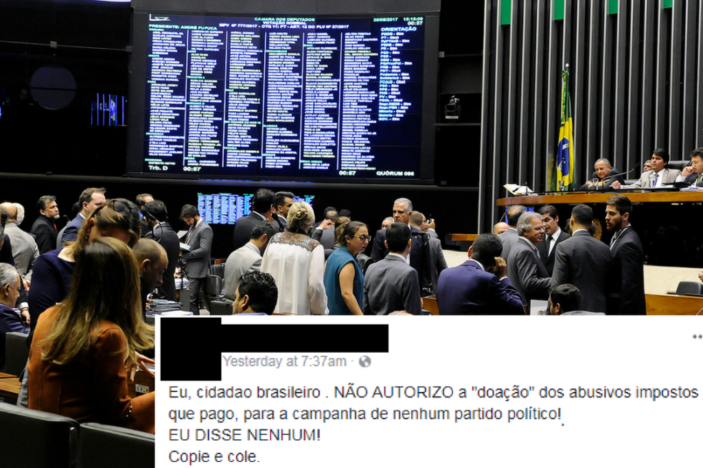 Post viral contra fundo partidário funciona mesmo?