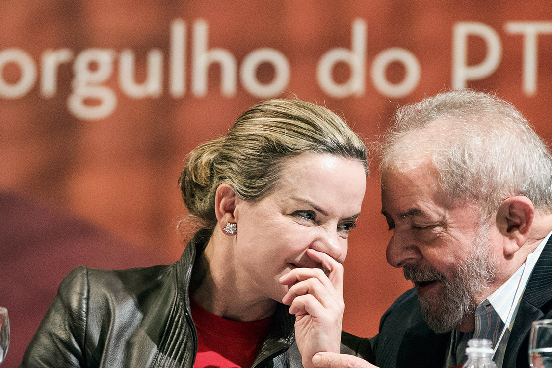 06/07/2017- Bras&iacute;lia- DF, Brasil- Presidenta, Gleisi Hoffmann, durante primeira reuni&atilde;o do novo Diret&oacute;rio Nacional do PT. reuni&atilde;o. Presidente Lula. Foto: Lula Marques/AGPT