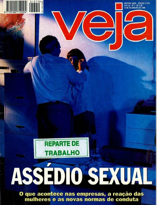 Edi&ccedil;&atilde;o de 1995 mostrou que casos de ass&eacute;dio s&oacute; aumentavam no pa&iacute;s