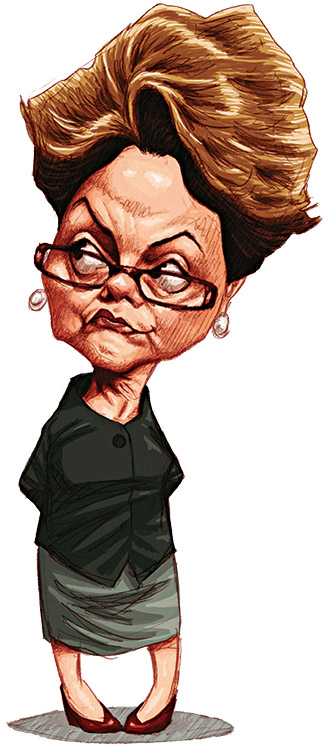 A ex-presidente Dilma Rousseff