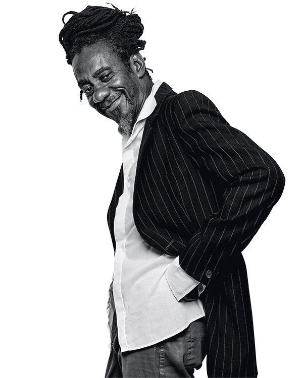 Cantor Luiz Melodia, em 2012