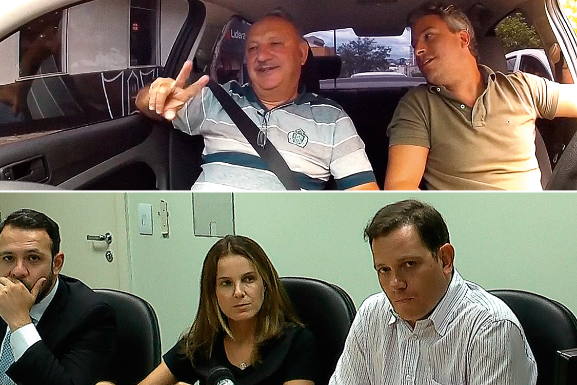 Delatores &ndash; Pieruccini (acima, &agrave; esq.) contou como distribuiu a propina. Marcelo Maran (ao lado, de camisa) controlava as despesas pessoais