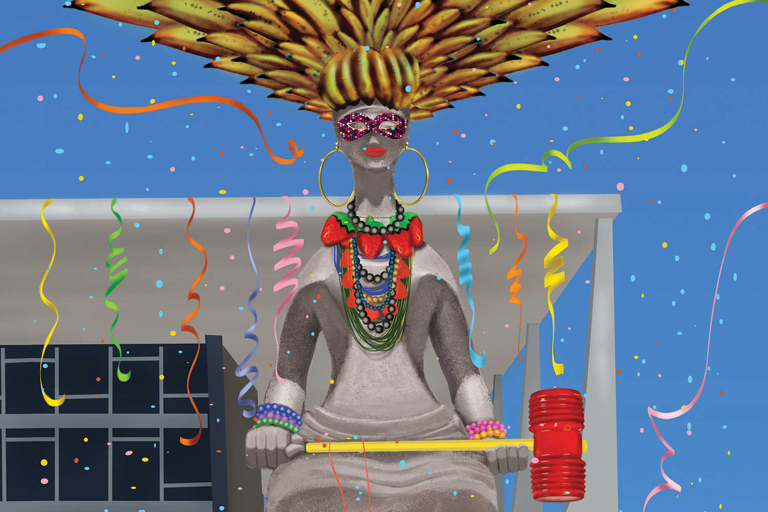 A justi&ccedil;a burlesca