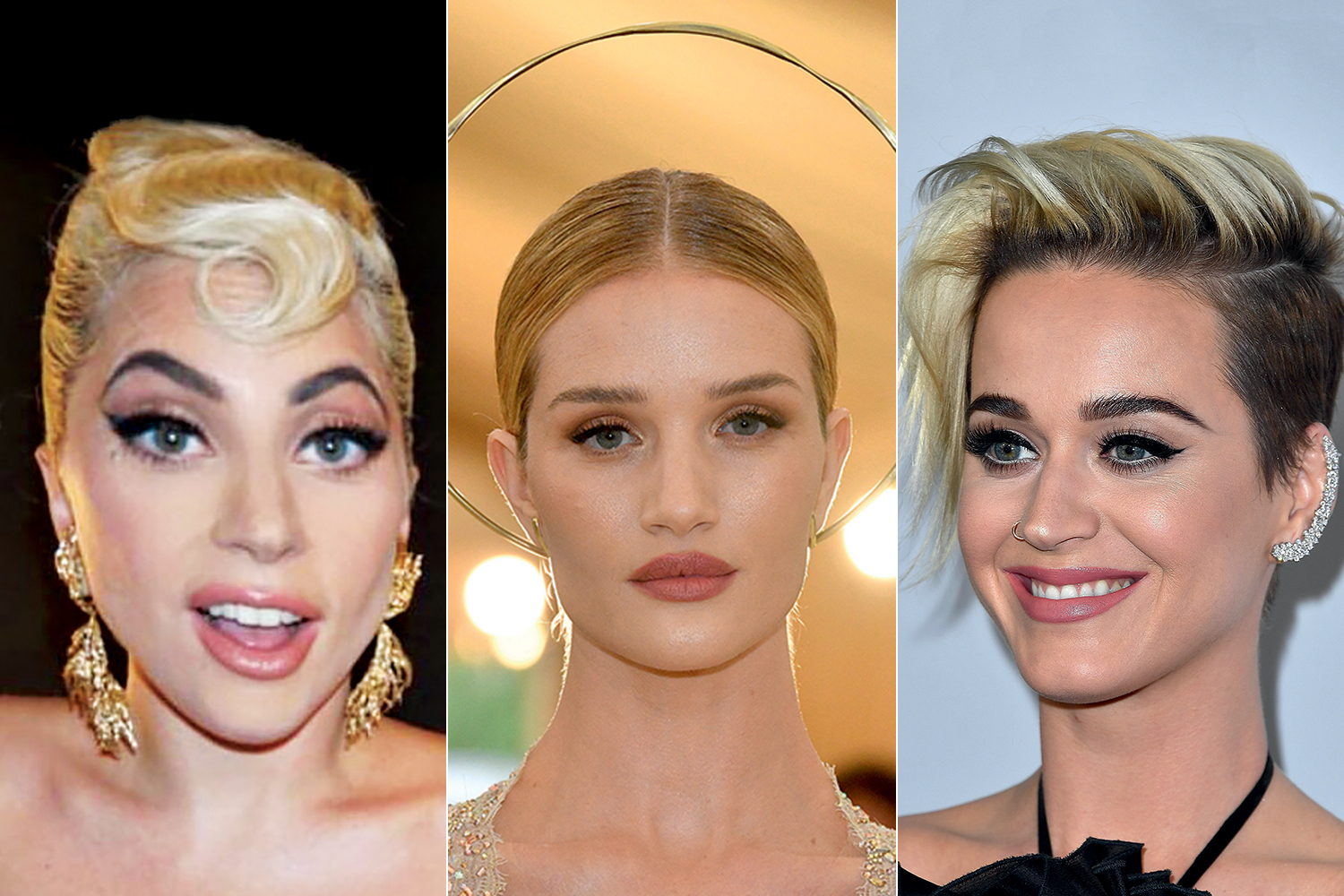 &ensp;Lady Gaga, Rosie Huntington-Whiteley e Katy Perry