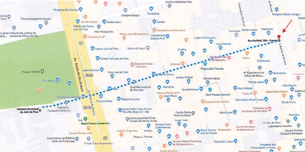 Local do atentado contra Jair Bolsonaro