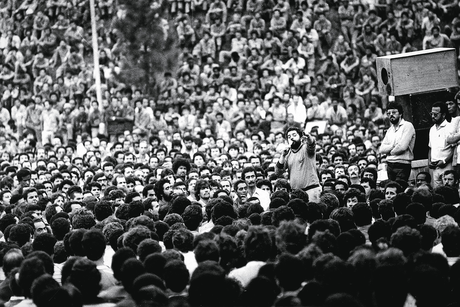 Lula discursa no ABC