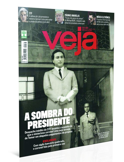 Capa VEJA &ndash; A sombra do presidente