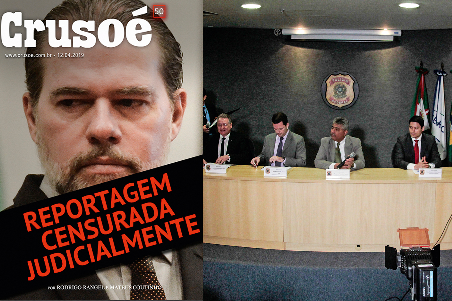 Reportagem censurada da revista Cruso&eacute;