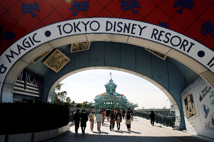 Disney em T&oacute;quio