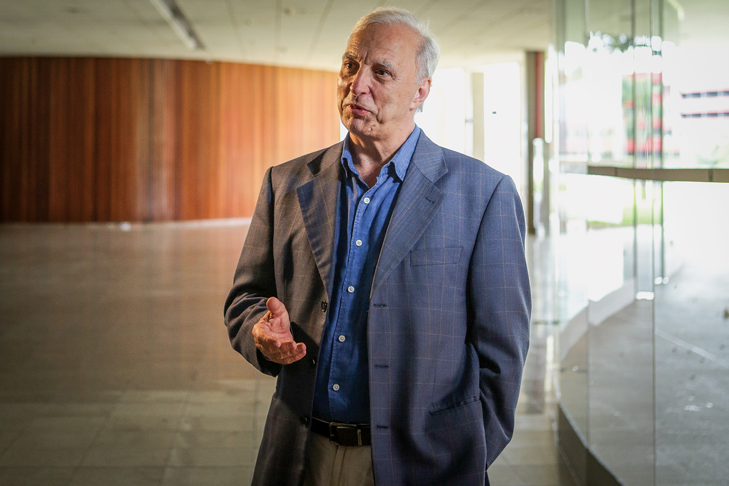 Entrevista com o advogado e empres&aacute;rio Lu&iacute;s Felipe Belmonte, em Bras&iacute;lia (DF)