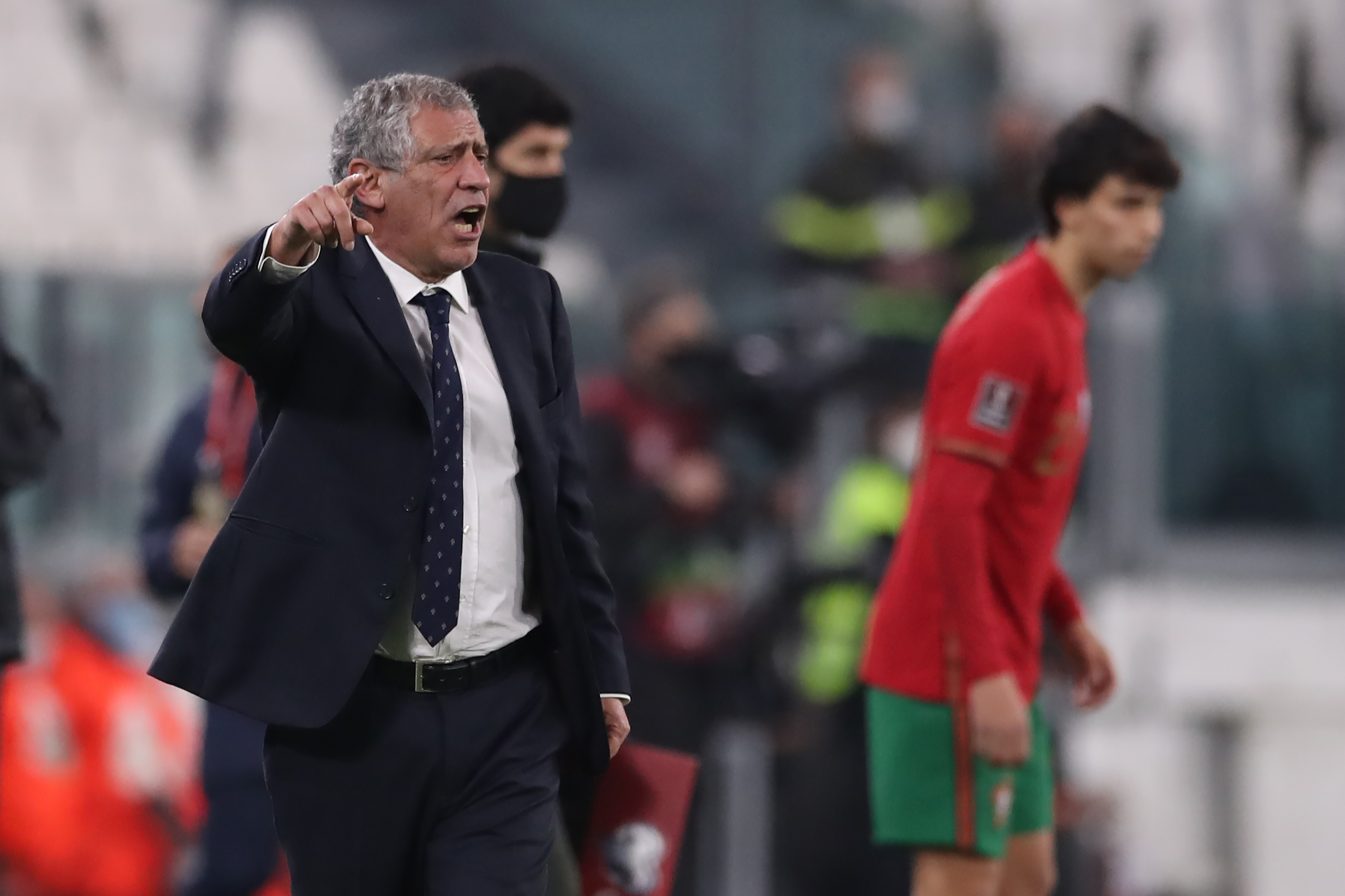 Fernando Santos deu poucas chances a João Felix na Eurocopa