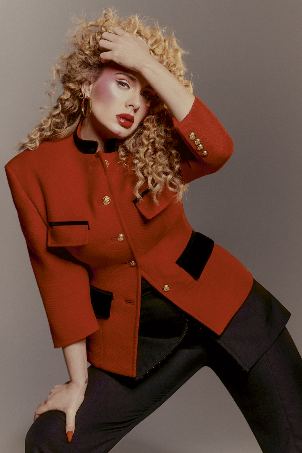 SUCESSO -&ensp;A cantora Adele: seu novo &aacute;lbum foi o CD mais vendido do ano passado e impulsionou o mercado -