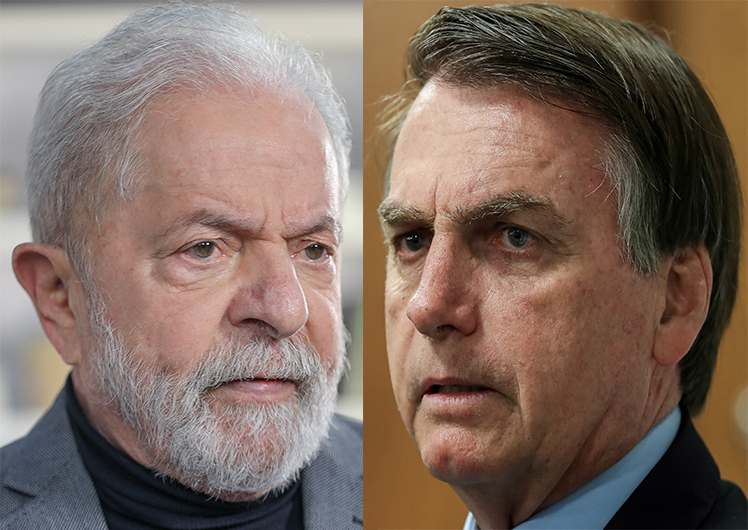 Lula ©Ricardo StuckertBolsonaro ©Alan Santos/PR2022