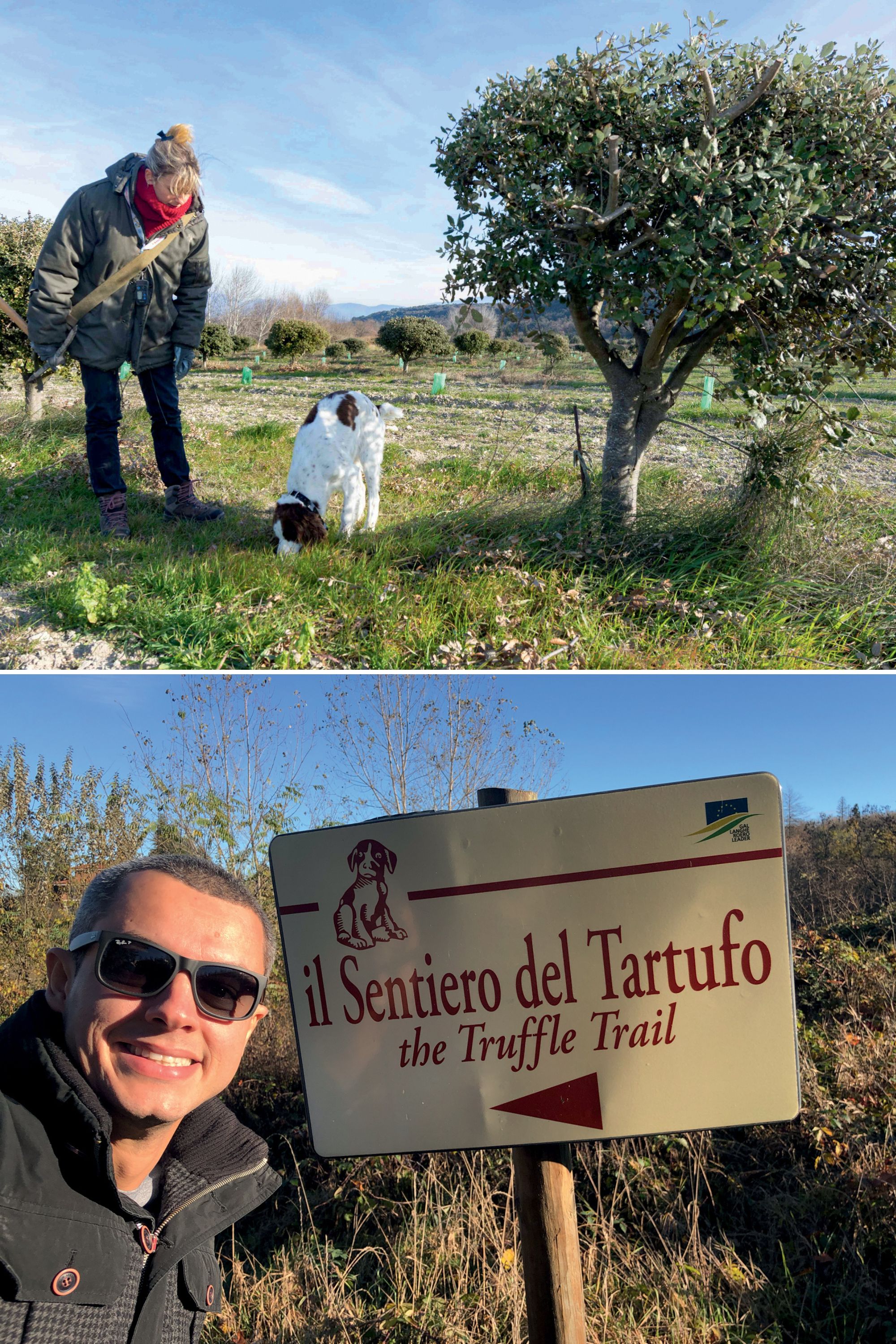 SOB AMEA&Ccedil;A - Coletora de trufas e seu c&atilde;o treinado: seca e calor amea&ccedil;am a produ&ccedil;&atilde;o da iguaria que o chef carioca Gomes (ao lado) viajou &agrave; It&aacute;lia para comprar -