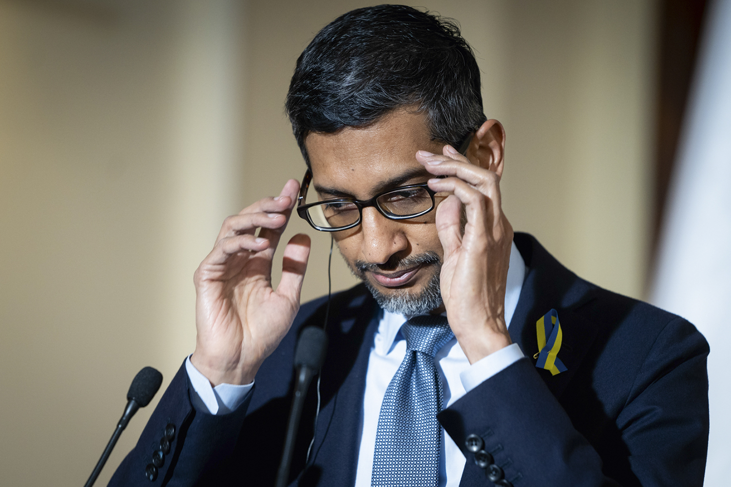 PRESS&Atilde;O -&ensp;Sundar Pichai, CEO do Google: defesa da liberdade de express&atilde;o