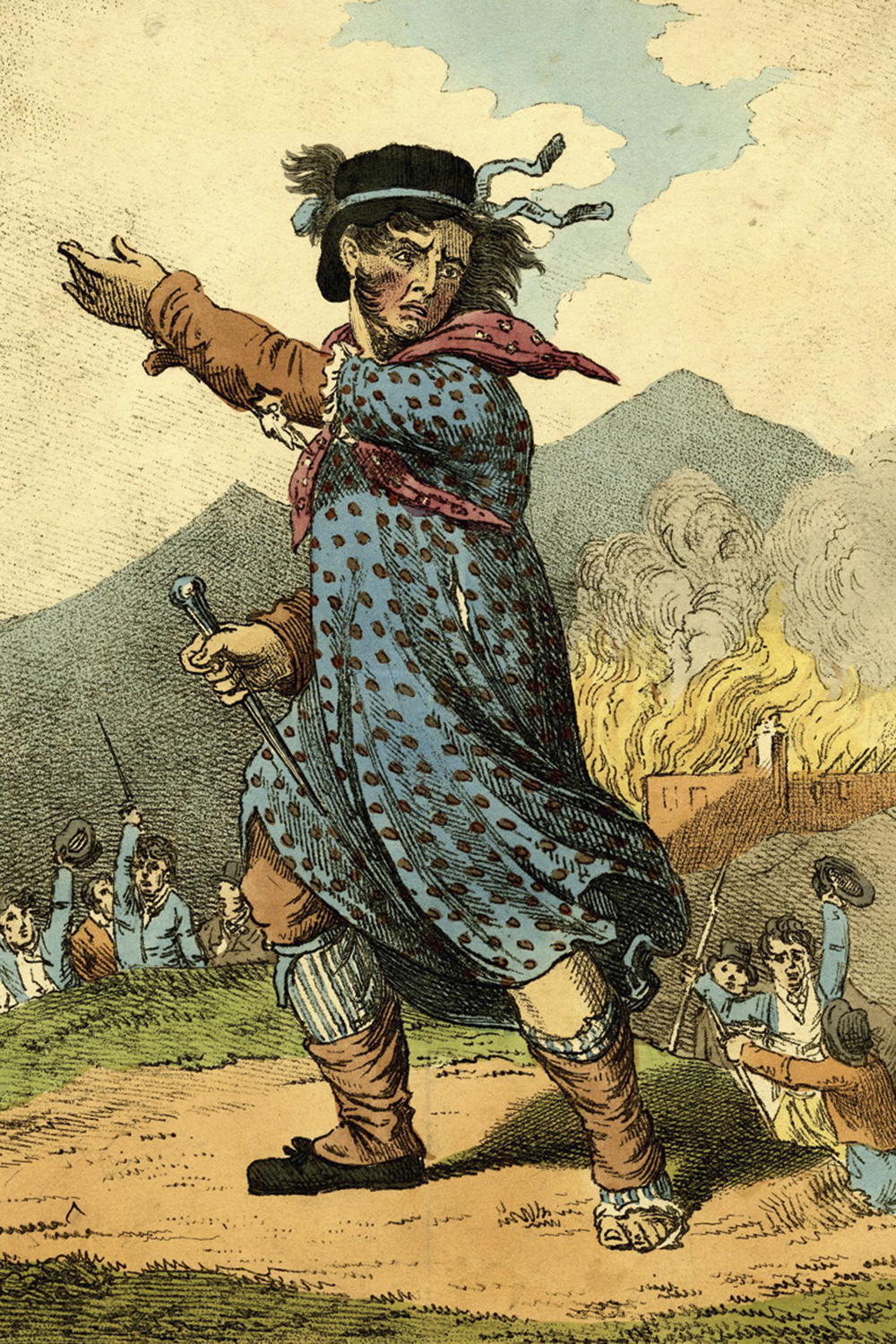 PAREM AS M&Aacute;QUINAS -&ensp;Ned Ludd, o lend&aacute;rio trabalhador ingl&ecirc;s do s&eacute;culo XVIII: revolta contra a industrializa&ccedil;&atilde;o