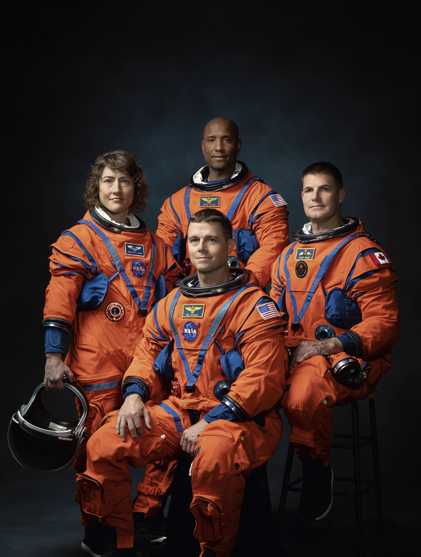 PIONEIROS -&ensp;Astronautas do programa Artemis: primeiro negro e primeira mulher