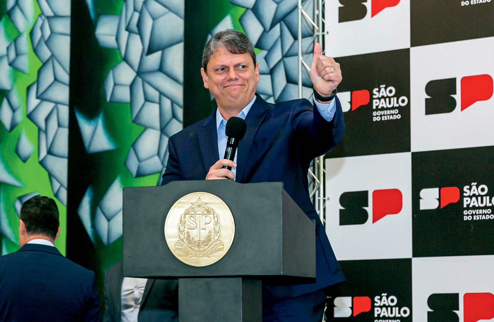 Tarc&iacute;sio de Freitas, governador de S&atilde;o Paulo