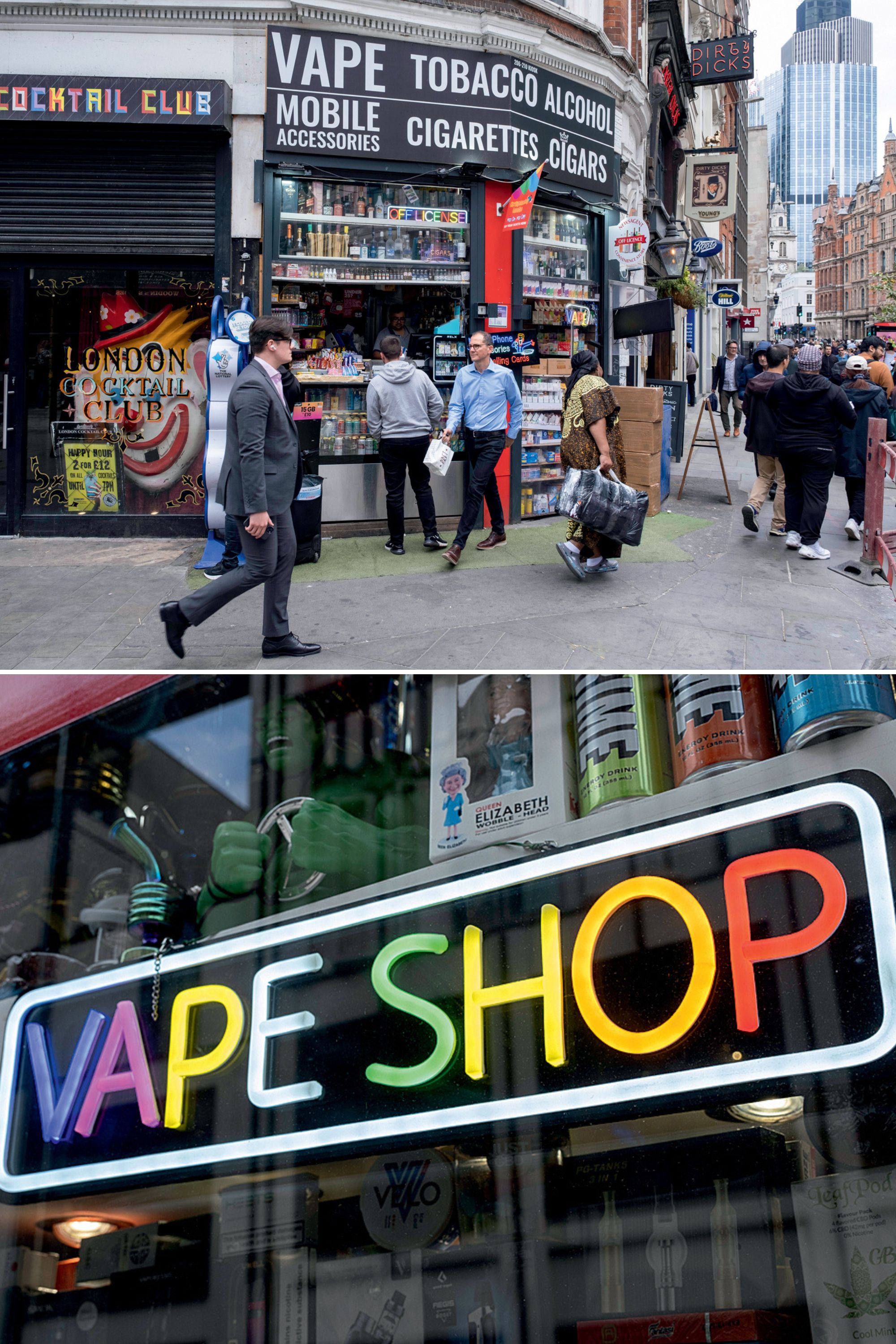 LIBERADO - Reino Unido: dispositivos eletr&ocirc;nicos para fumar n&atilde;o encontram restri&ccedil;&otilde;es e podem ser utilizados para ajudar a largar o tabagismo