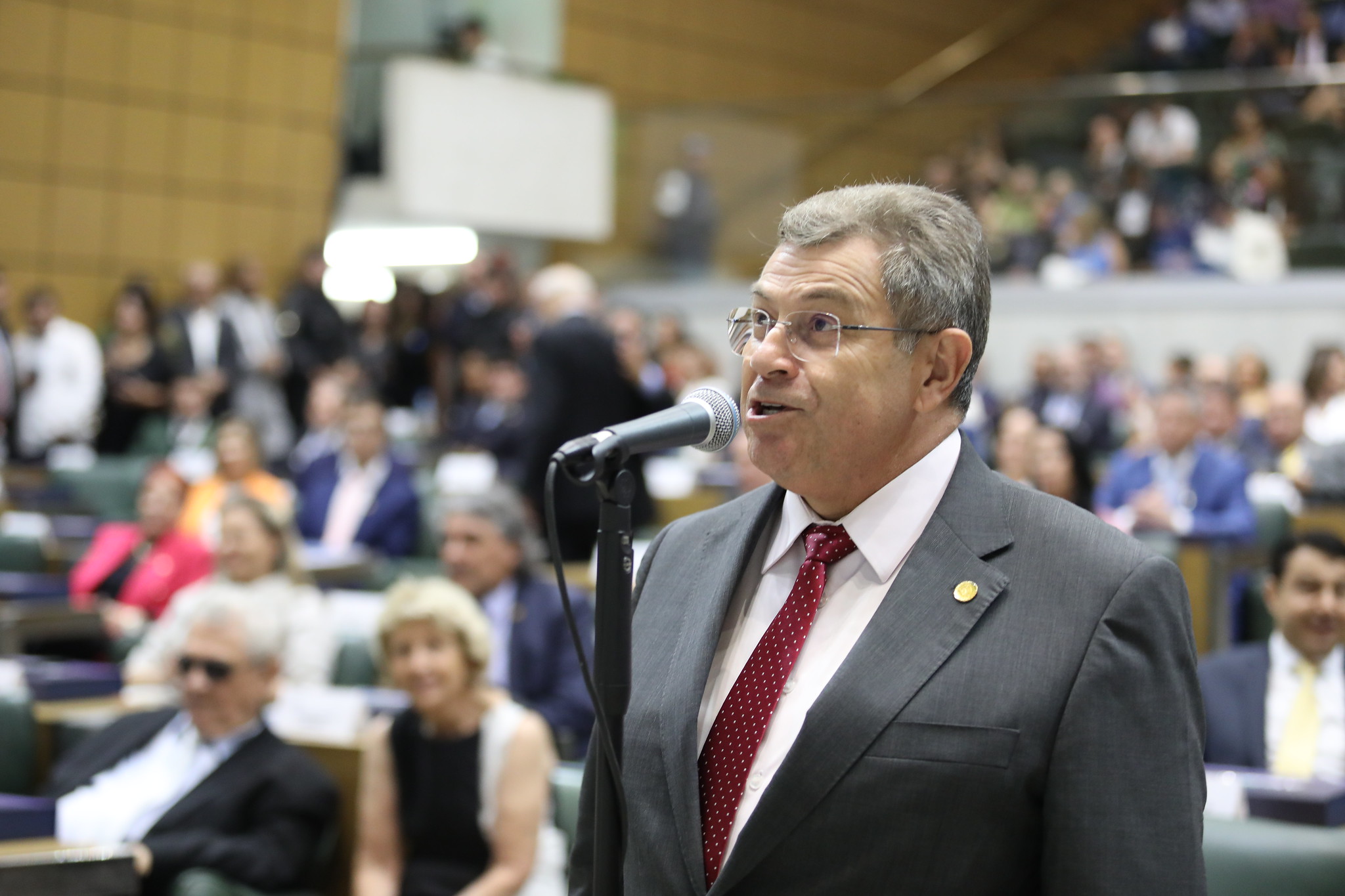Deputado estadual Em&iacute;dio de Souza (PT)