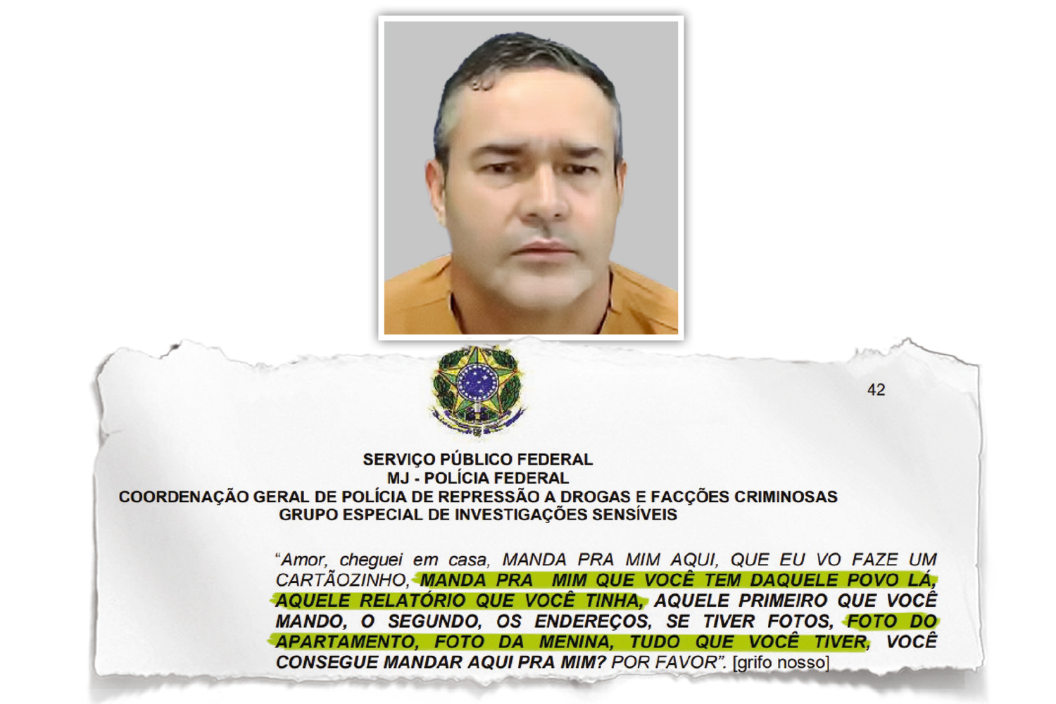 O CHEFE -&ensp;Janeferson Aparecido, o Nefo: ele recebia os relat&oacute;rios sobre a rotina do senador e coordenava a equipe destacada pelo PCC para a opera&ccedil;&atilde;o no Paran&aacute;