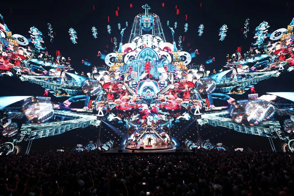 O impressionante show do U2 em uma esfera tecnológica em Las Vegas