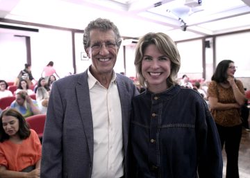 Carlos Monteiro com a chef e apresentadora Rita Lobo