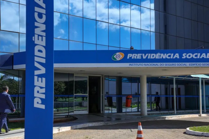 Fachada da sede do Instituto Nacional do Seguro Social, INSS