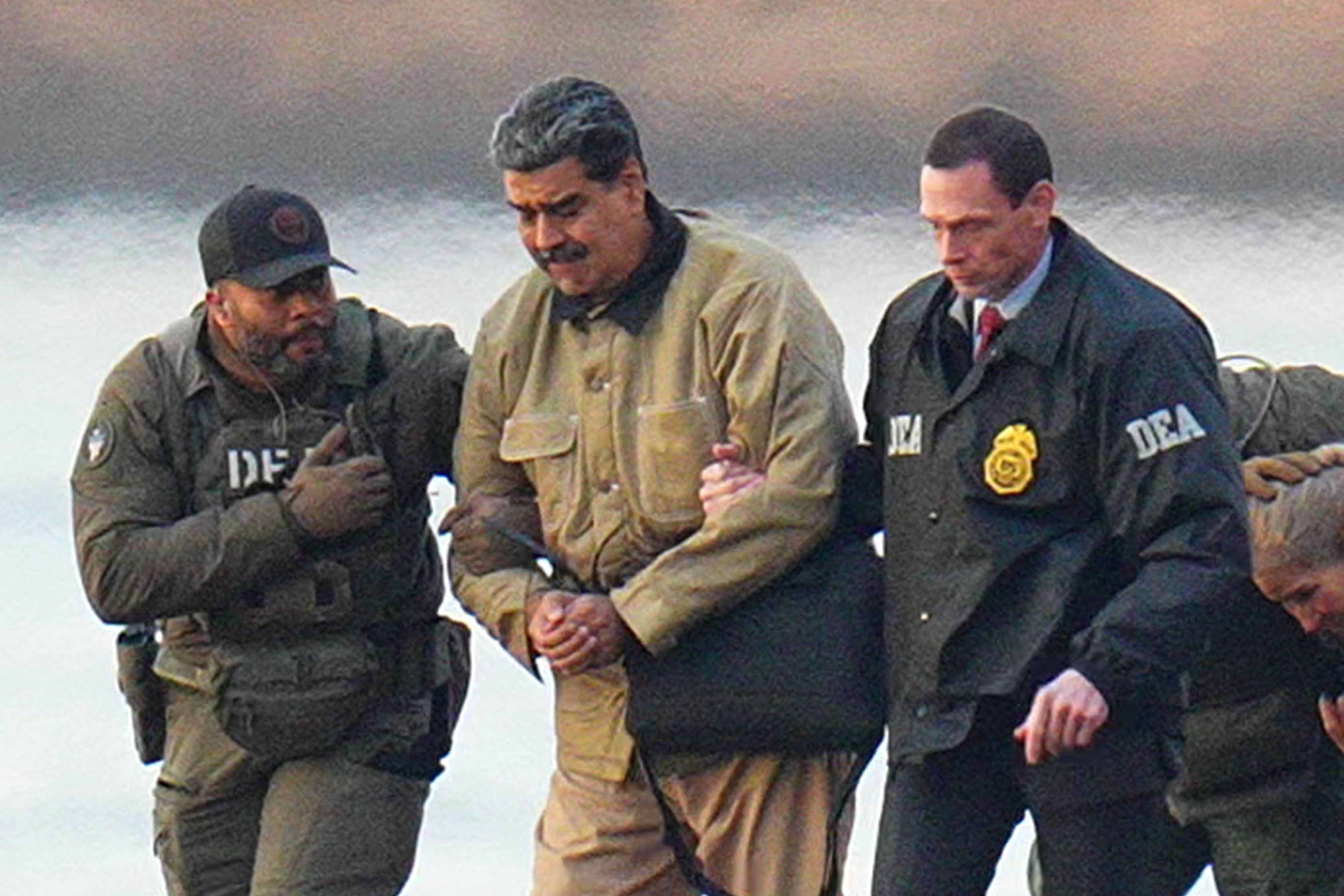 Nicolas Maduro Transported To Court Hearing