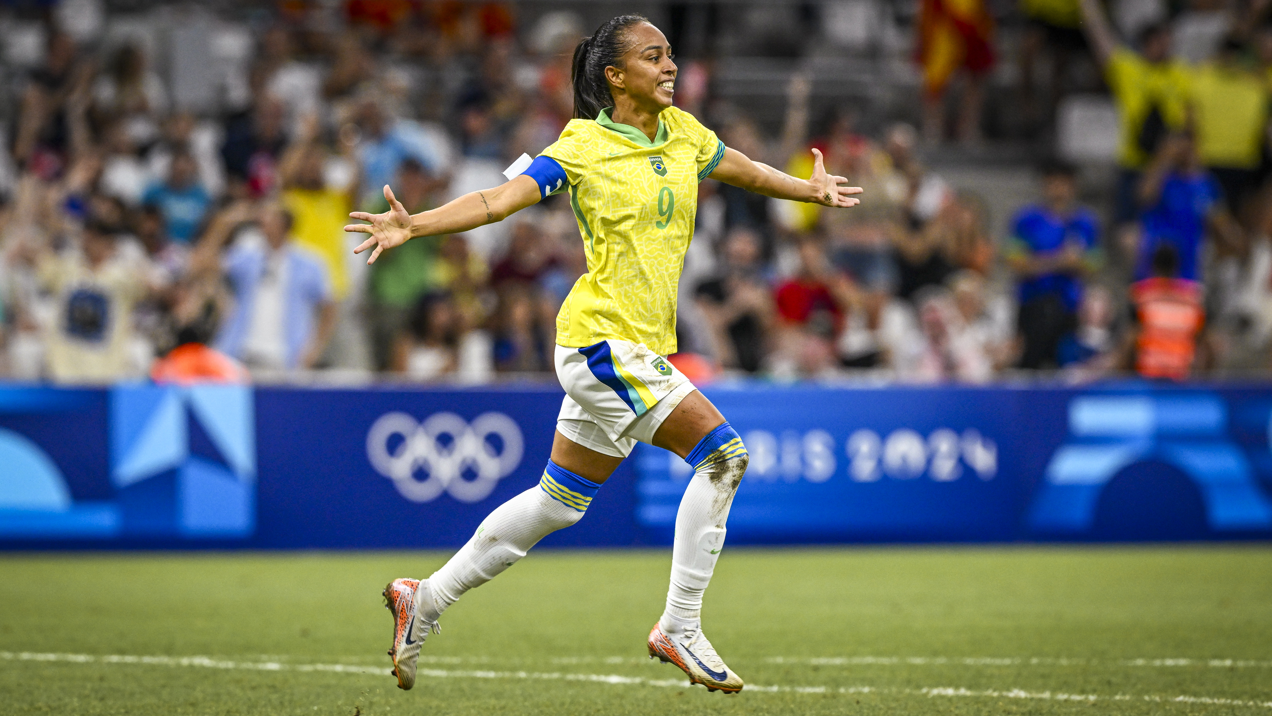 Women’s Football – Brazil v Spain – Olympic Games Paris 2024 – Velodrome Marseille
