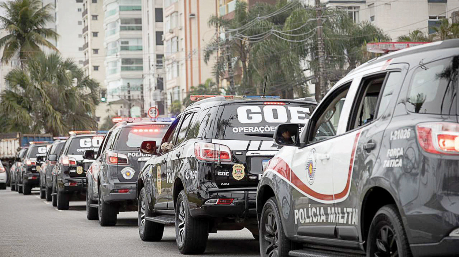 PERIGO -&ensp;Opera&ccedil;&atilde;o no Guaruj&aacute; ap&oacute;s atentado contra candidato: fac&ccedil;&atilde;o investe para criar bra&ccedil;o pol&iacute;tico