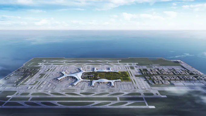 80 milhões de passageiros e 20km²: China quer ter maior aeroporto insular do mundo