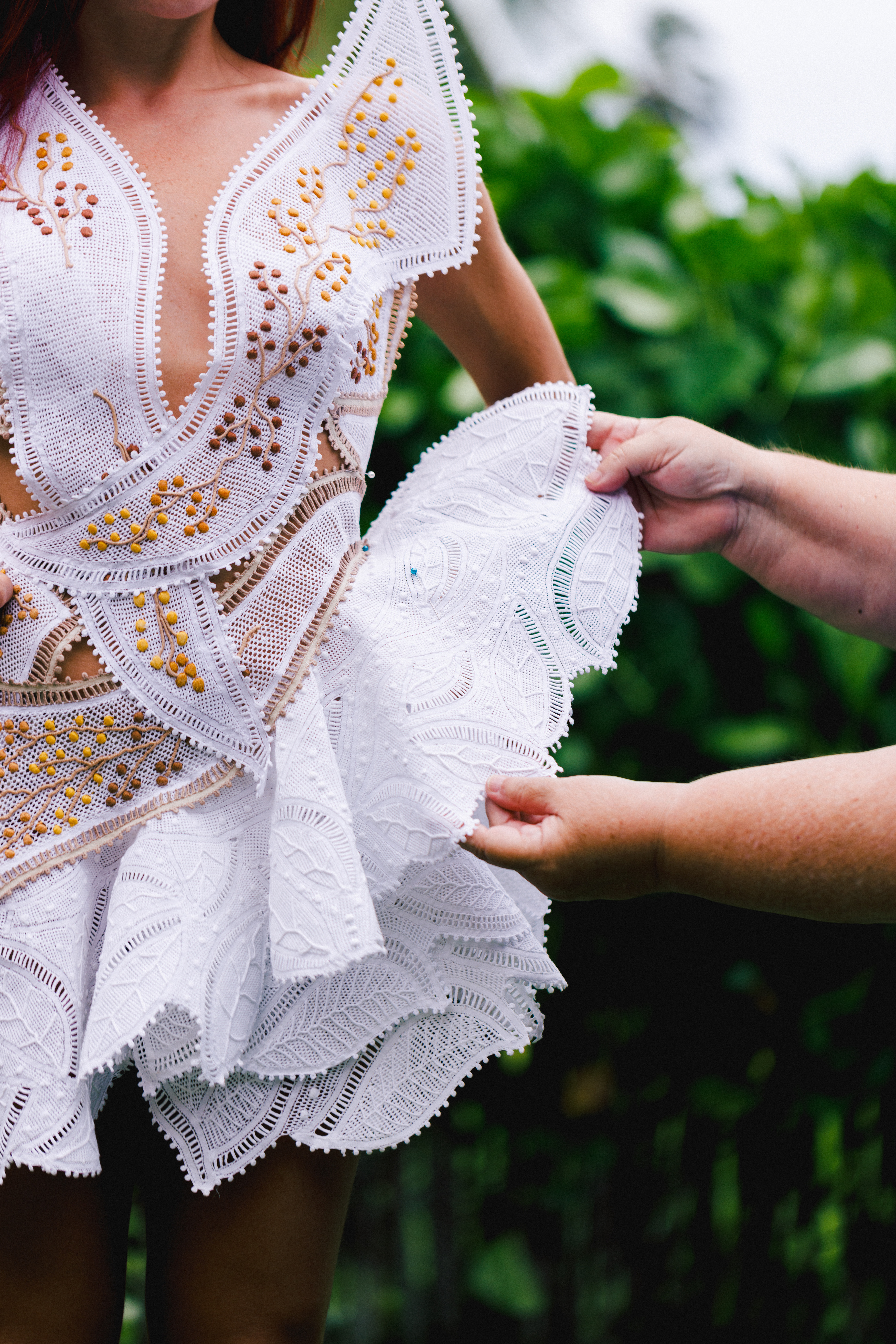 Renda 100% algod&atilde;o: 