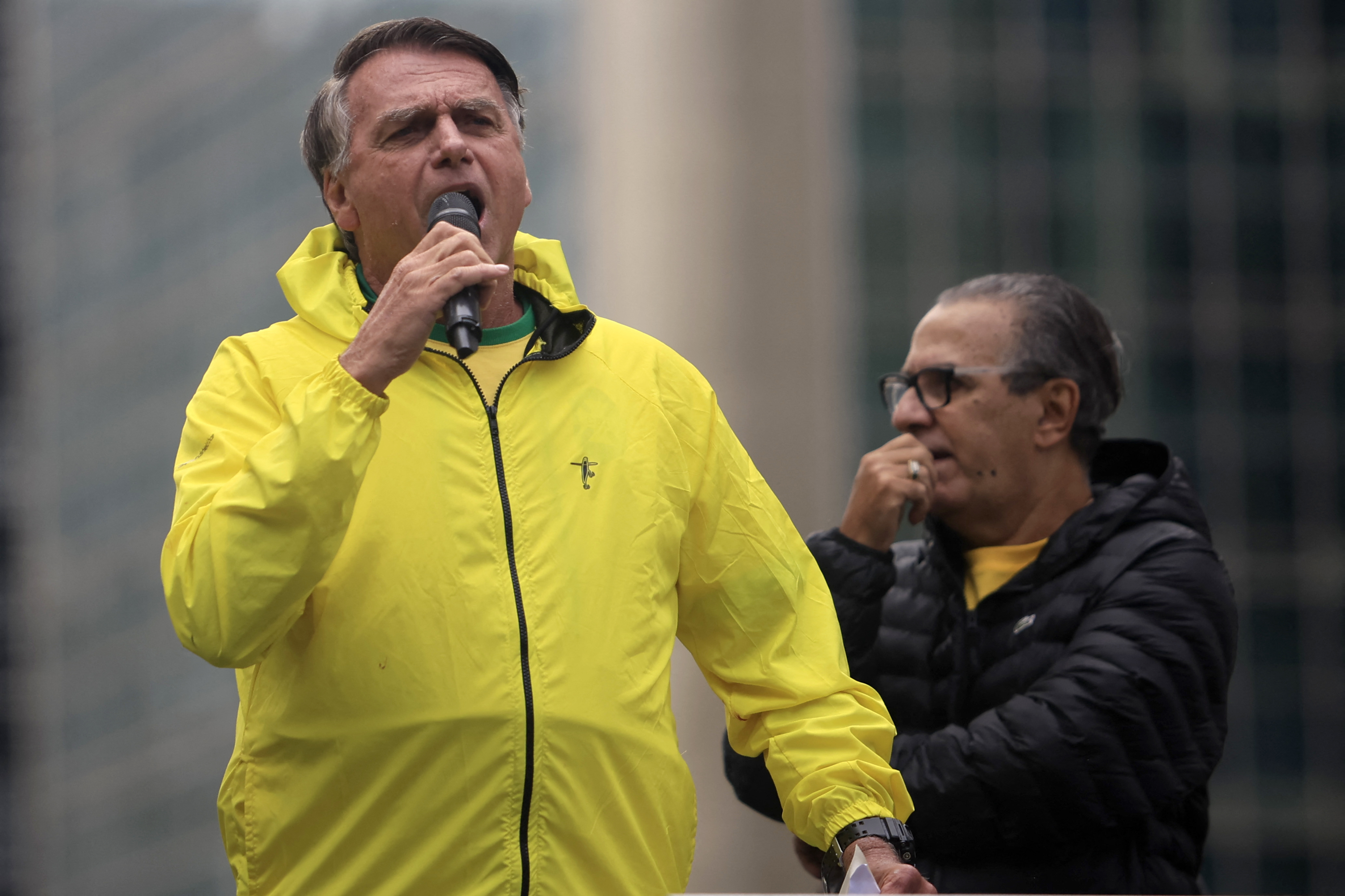 Ato de Jair Bolsonaro na Avenida Paulista, em São Paulo (06/04/2025)