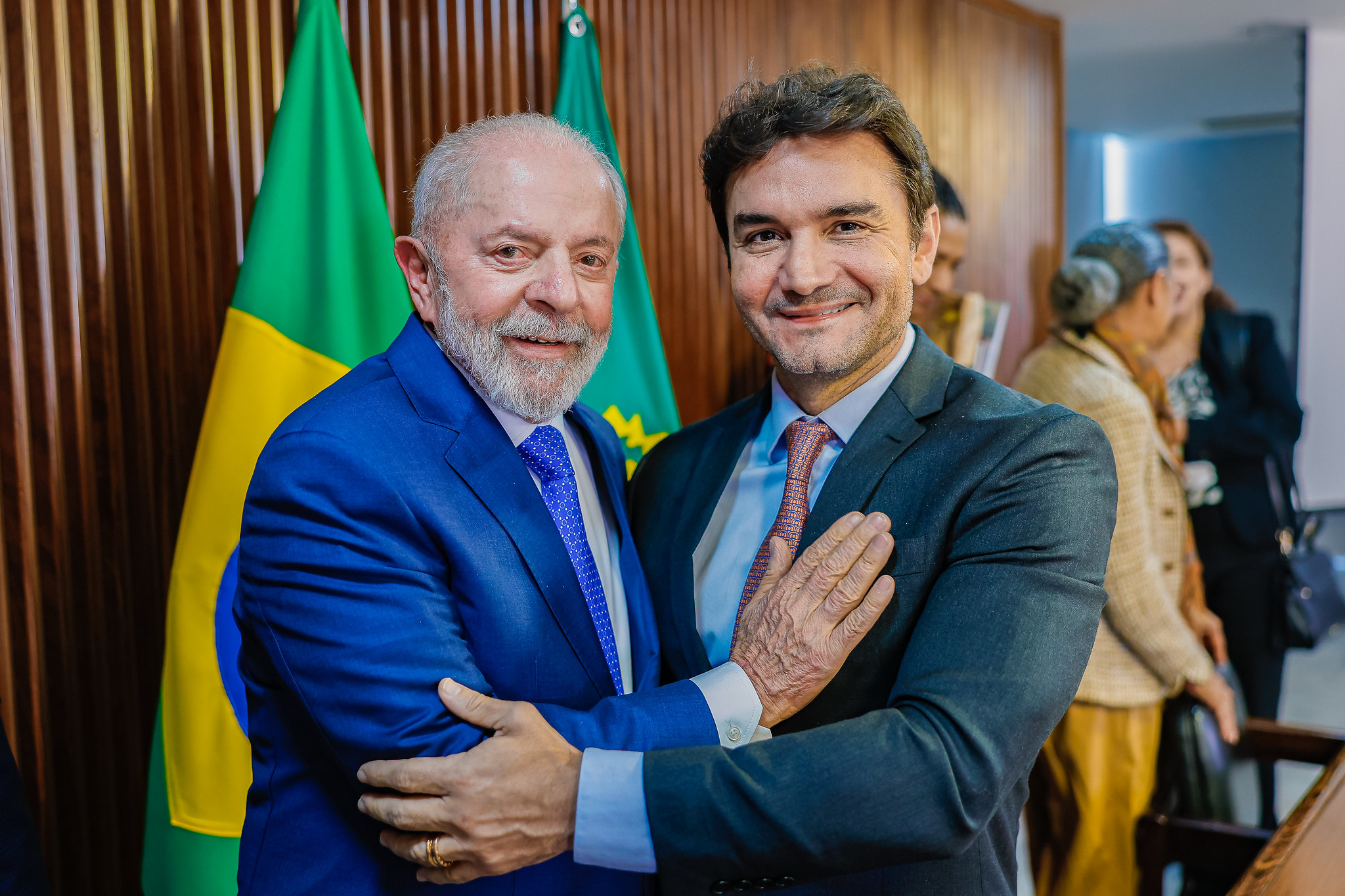 Lula e Celso Sabino