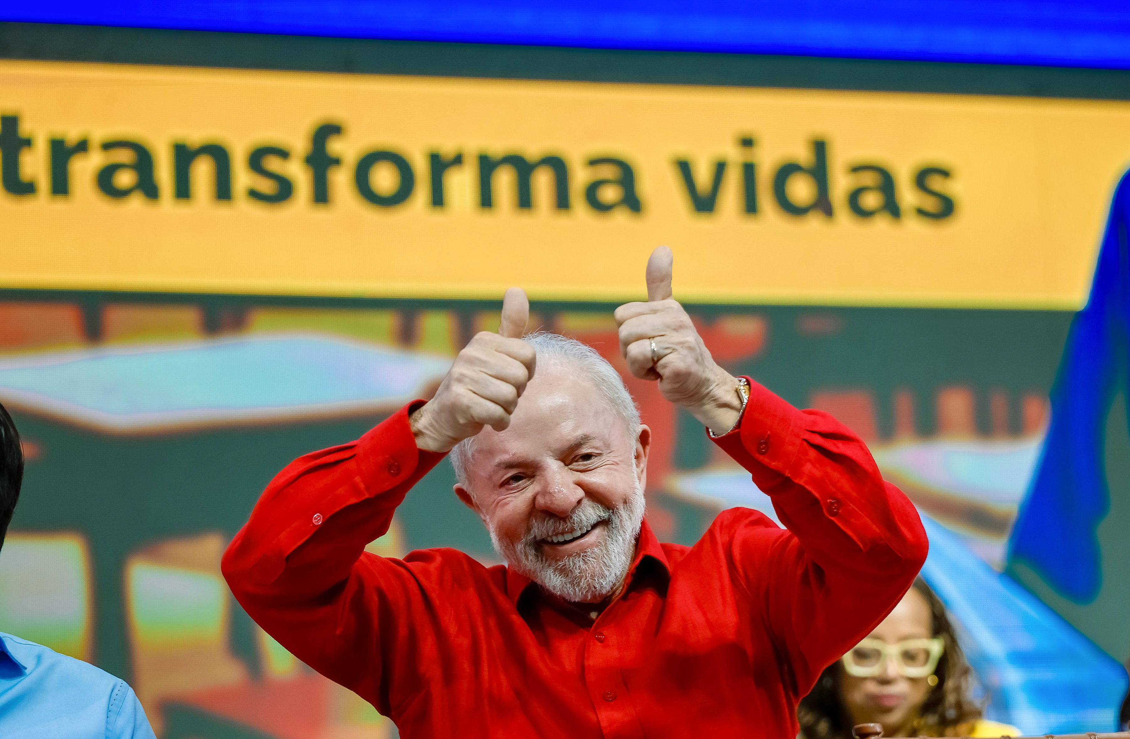 O presidente Lula
