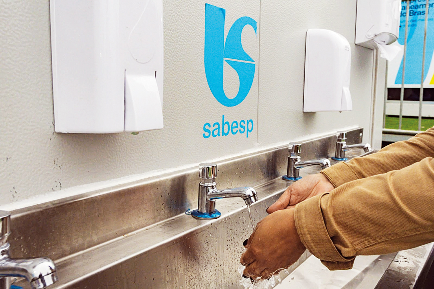 A&ccedil;&atilde;o de marketing da Sabesp no The Town: nova imagem