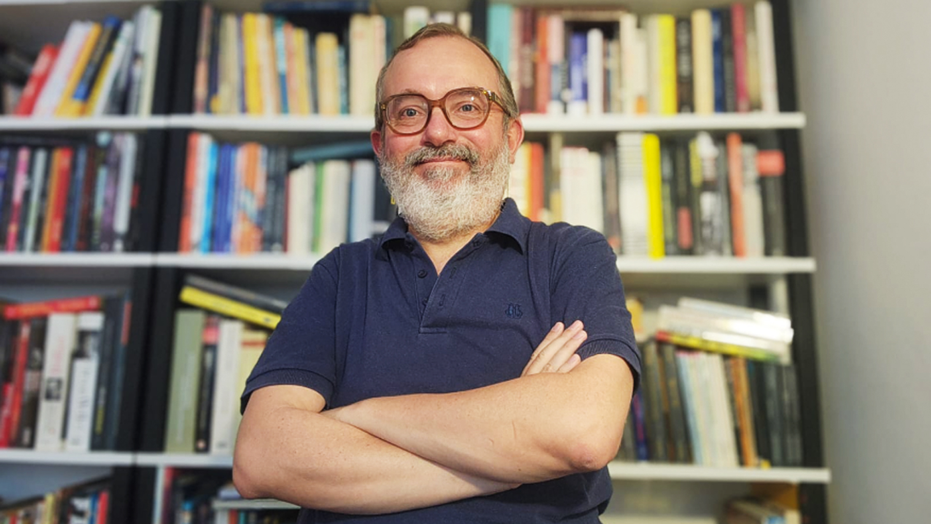 ENTREVISTADOR&ensp;- O editor Alessandro Giannini: persist&ecirc;ncia desde junho