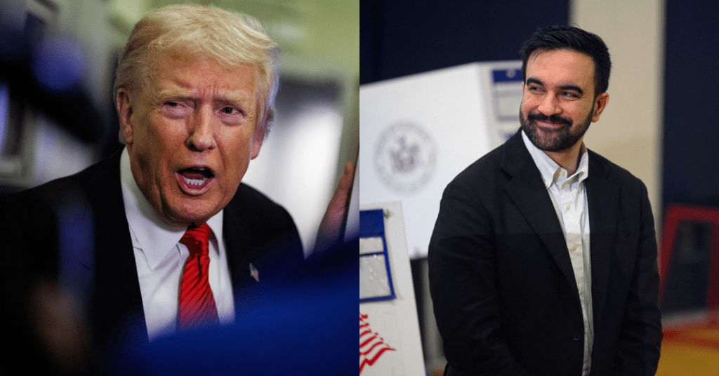 Trump aceita reunião com ‘comunista’ Mamdani a pedido do recém-eleito prefeito de NY