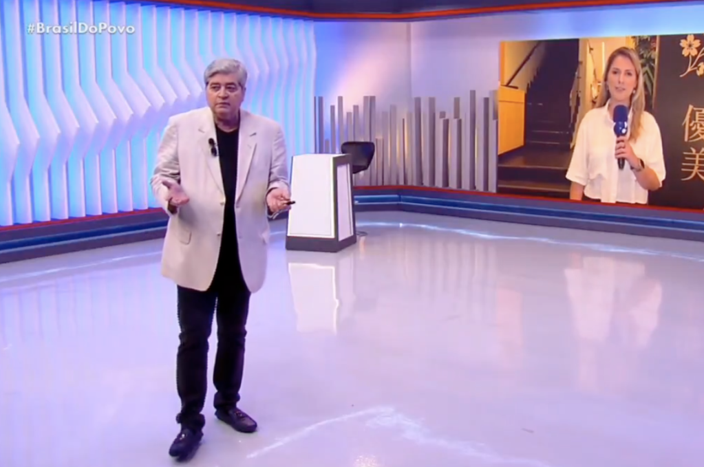 O motivo da bronca que Datena deu ao vivo na produção da RedeTV!