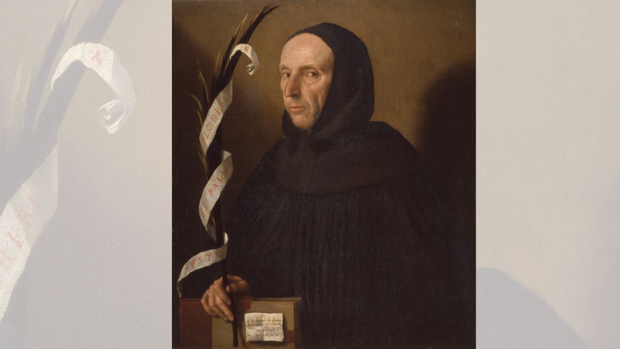 Portrait of Girolamo Savonarola, 1524