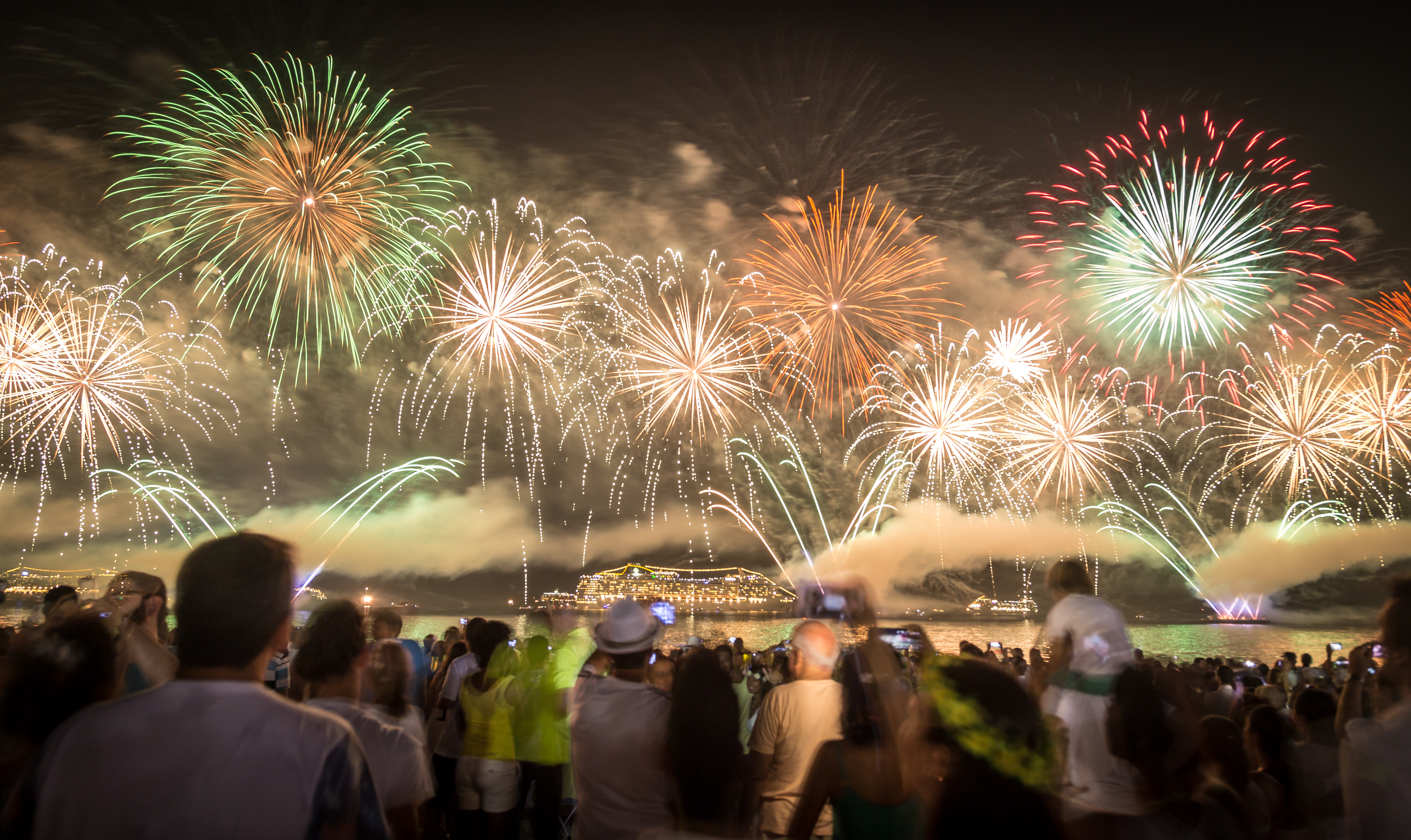 New Year’s Fireworks in Copacabana II