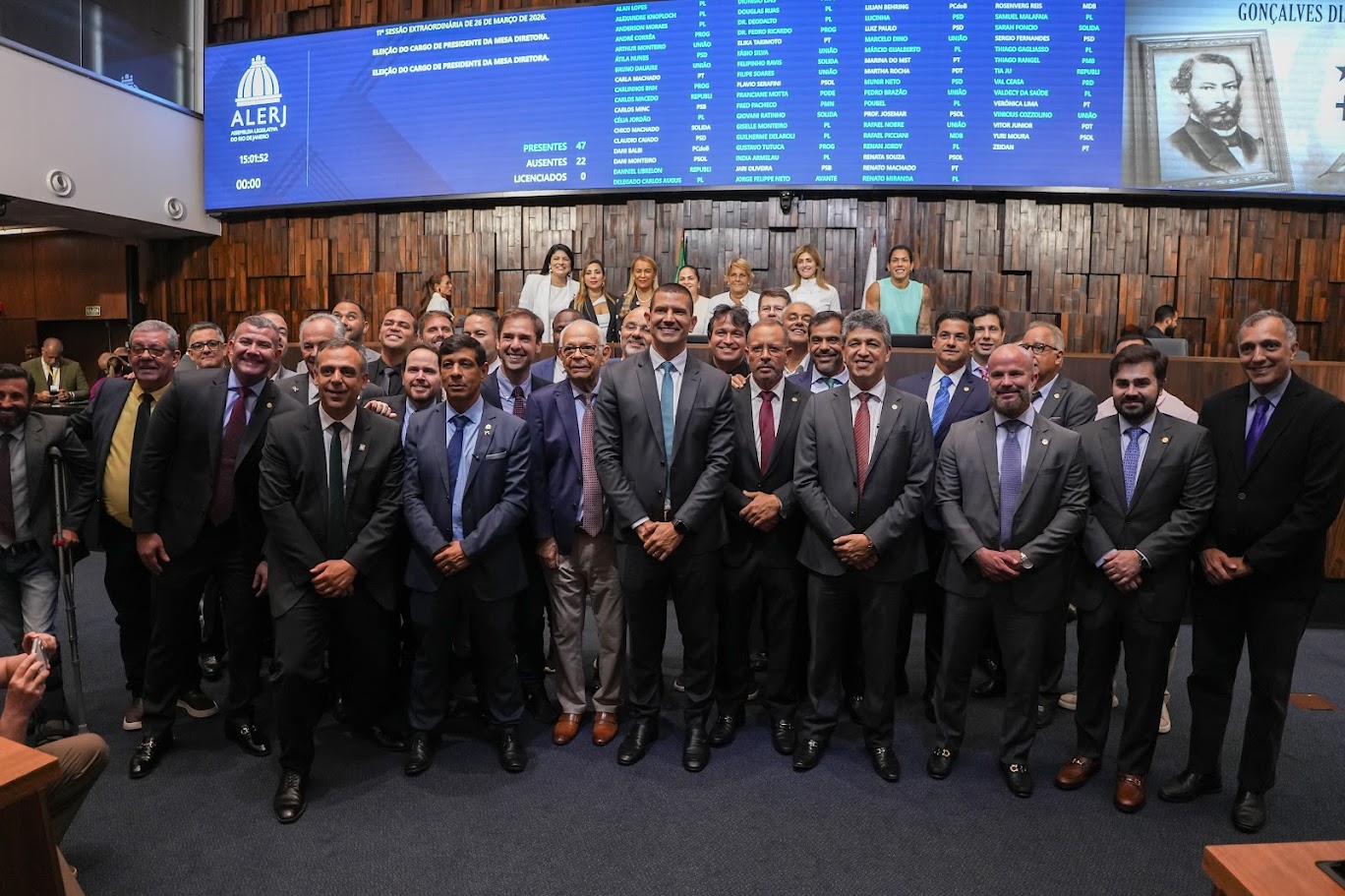 Douglas Ruas eleito presidente da Alerj