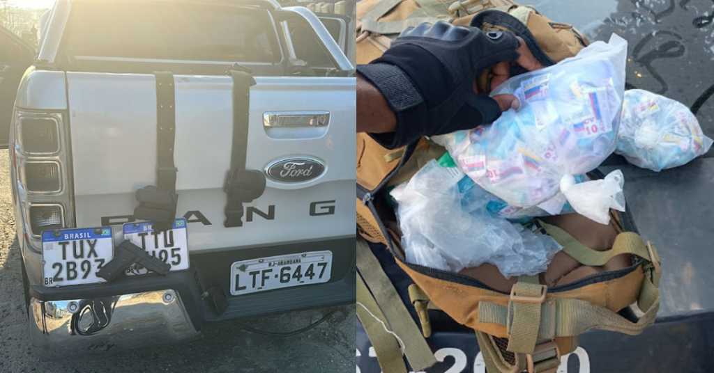 Vídeo: Polícia deflagra operação contra braço do CV ligado a roubo de cargas e veículos no Rio