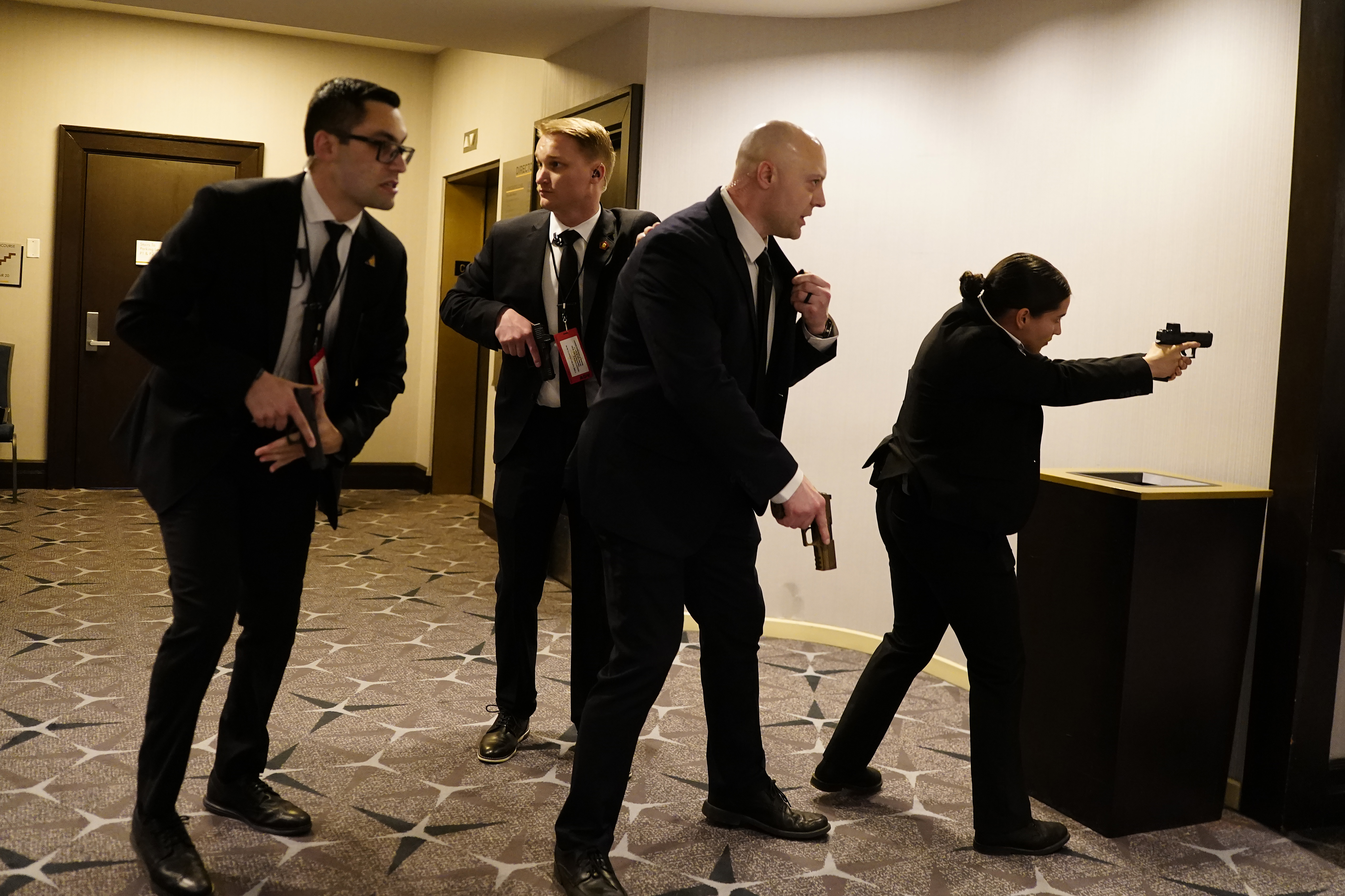 Security Scare at The White House Correspondents’ Dinner with President Trump