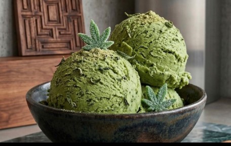 sorvete de cannabis